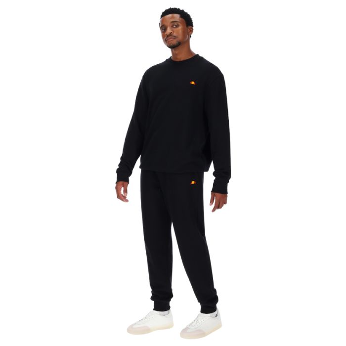 ellesse Terry Crewneck Sweatshirt Mens Black | Studio 88
