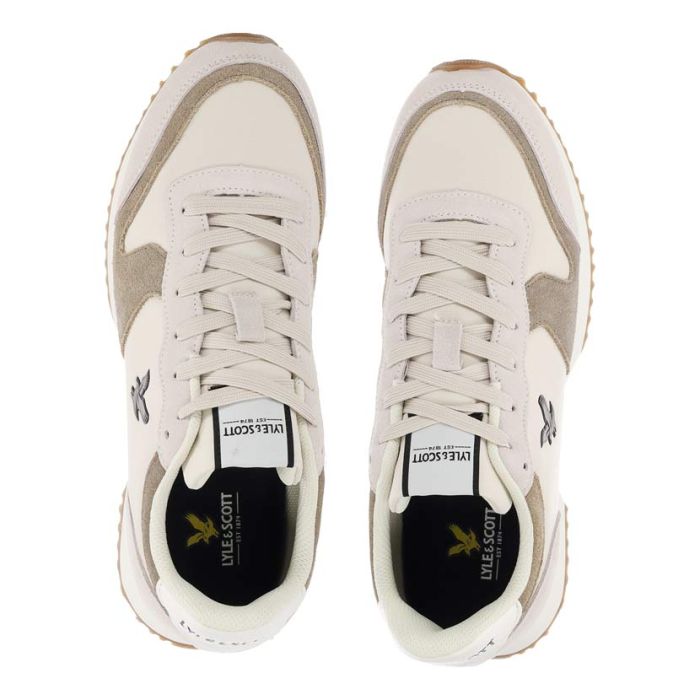 Lyle & Scott Leno Sneaker Mens Lamb Earth | Studio 88