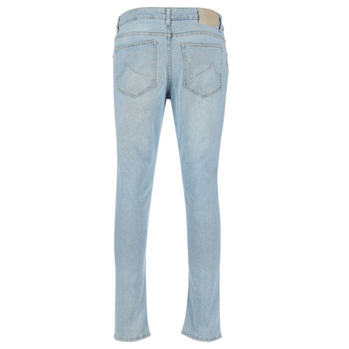 Nautic Spirit Skinny Fit Denim Jeans Mens Light Blue/Mint | Studio 88