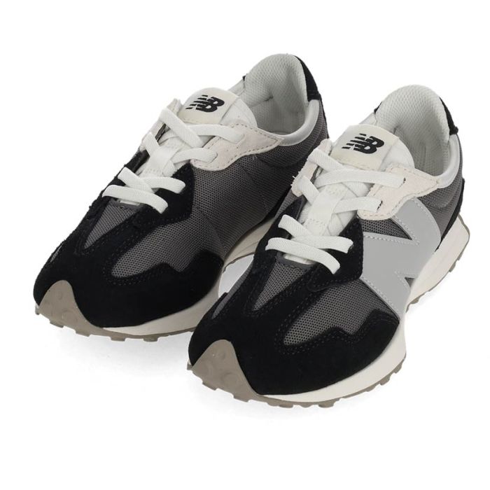 New Balance 327 Sneaker Kids Black/Grey | Studio 88