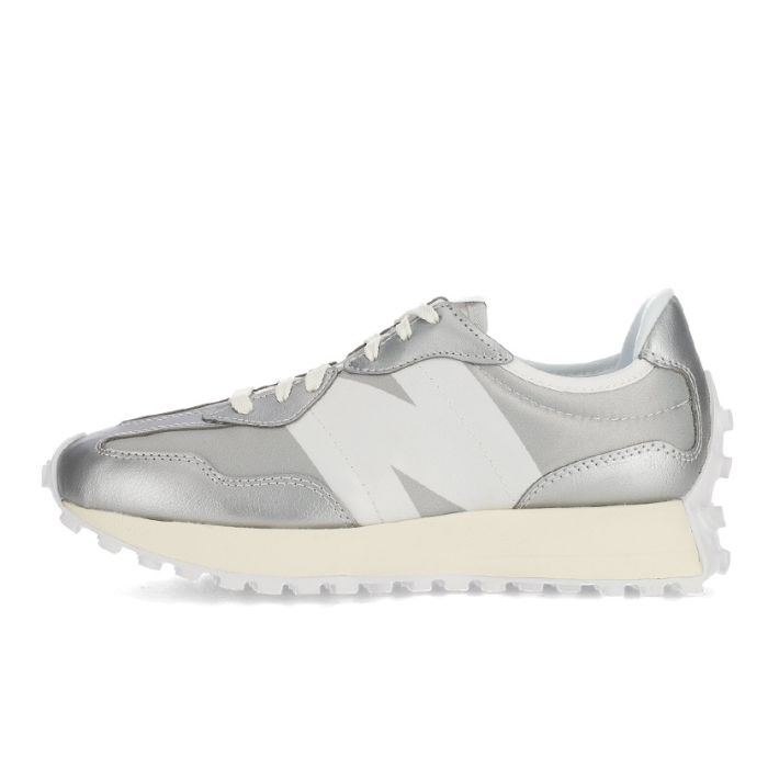 New Balance 327 Sneaker Womens Silver Metallic | Studio 88