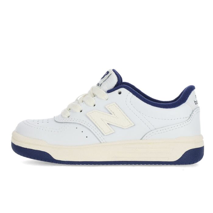 New Balance 80 Sneaker Kids White/Navy | Studio 88