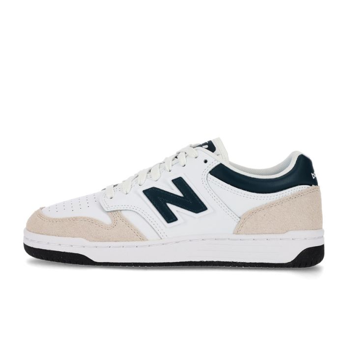 New Balance 480 Sneaker Mens White/Medusa Green | Studio 88