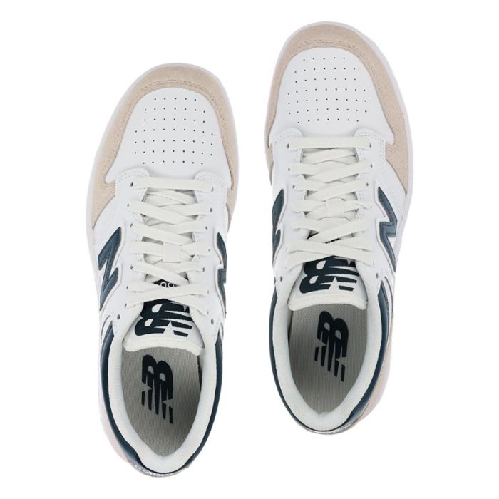 New Balance 480 Sneaker Mens White/Medusa Green | Studio 88