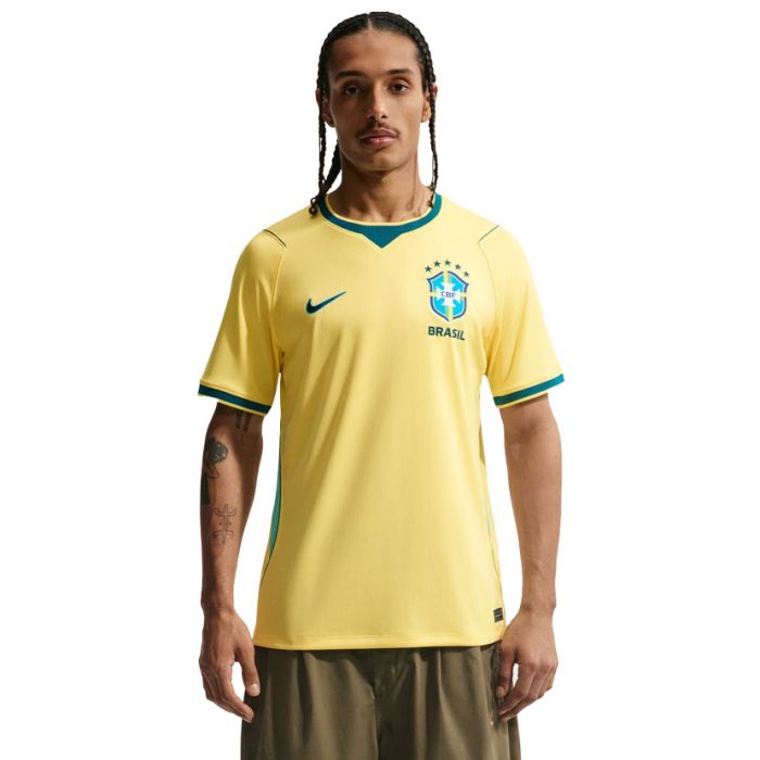 Nike Brazil 2026 Stadium Home Jersey Mens Canary Yellow | Studio 88