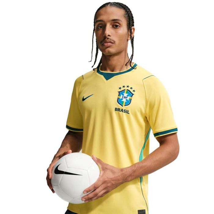 Shop Nike Brazil 2026 Stadium Home Jersey Mens Canary Yellow | St
