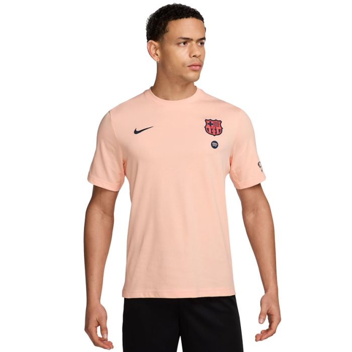Nike FC Barcelona Primary Third Jersey Mens Coral Studio 88