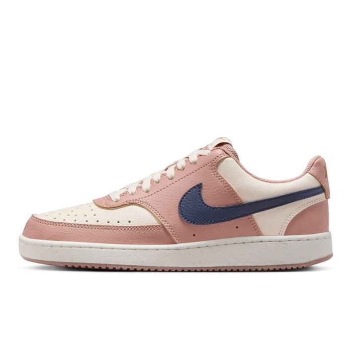 Nike Court Vision Low Next Nature Sneaker Womens Pink/Navy Studio 88
