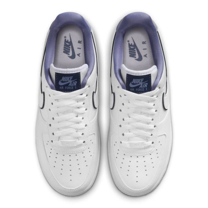Nike Air Force 1 '07 Sneaker Womens White/Navy | Studio 88