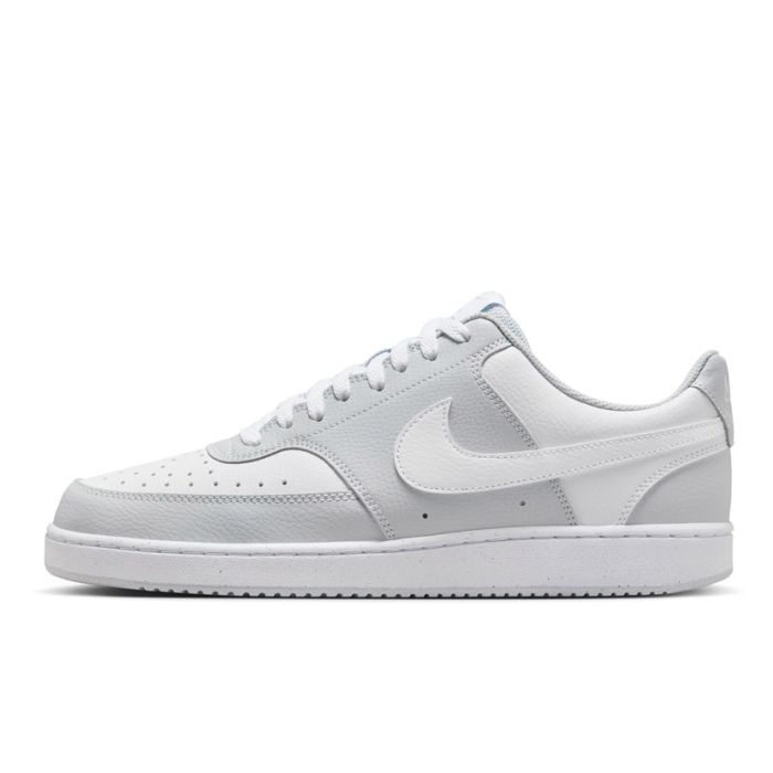 Nike Court Vision Low Sneaker Mens Platinum/White | Studio 88