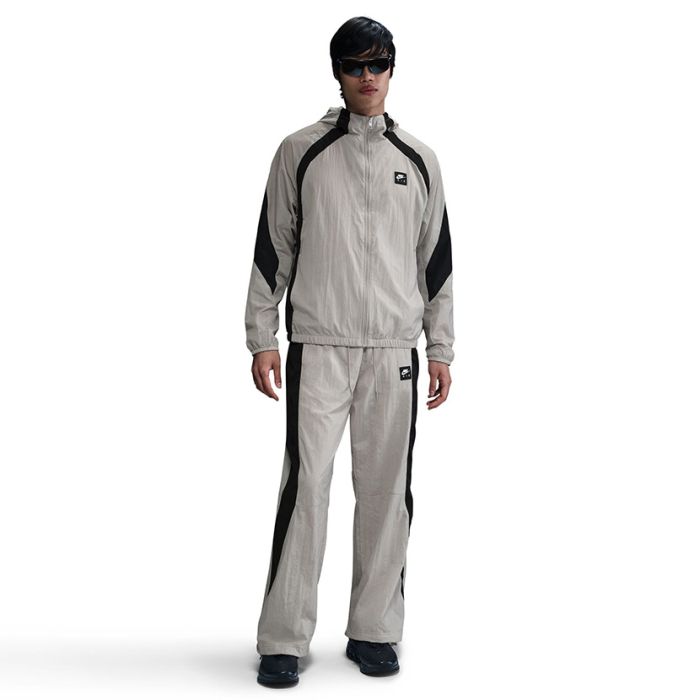 nike black white grey jacket