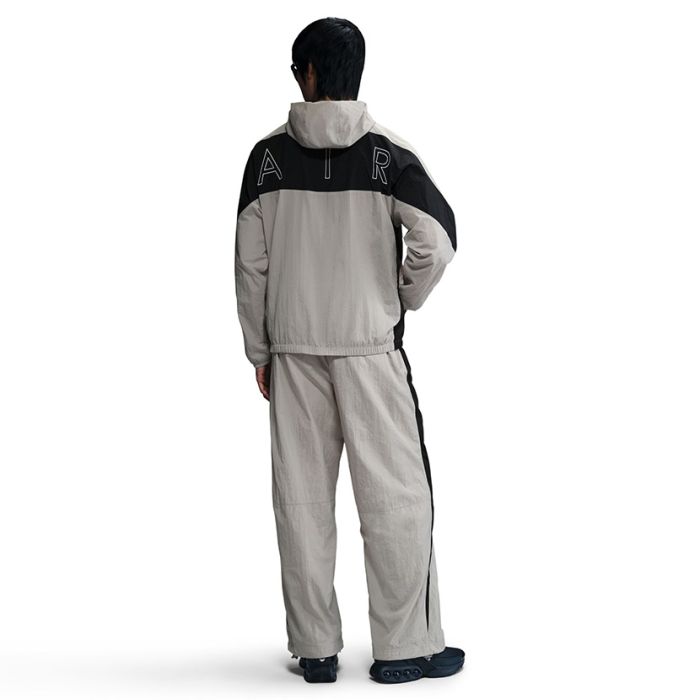 nike black white grey jacket