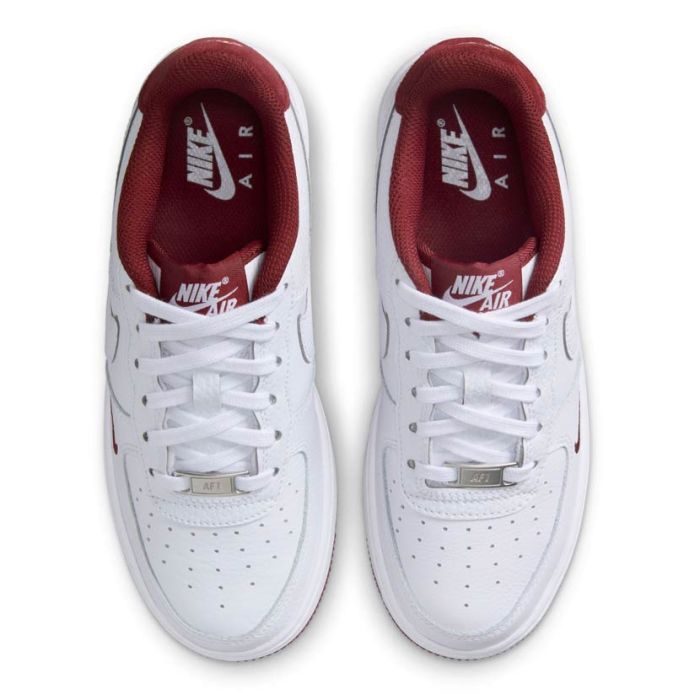 Nike Air Force LV8 GS Sneaker Youth White/Red Studio 88