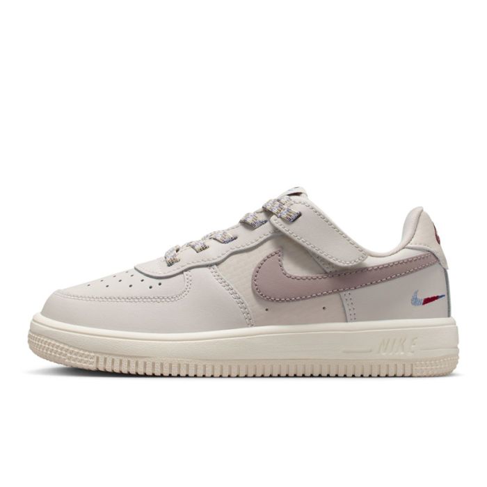 Shop Nike Air Force Low LV8 Easy On Sneaker Kids Brown