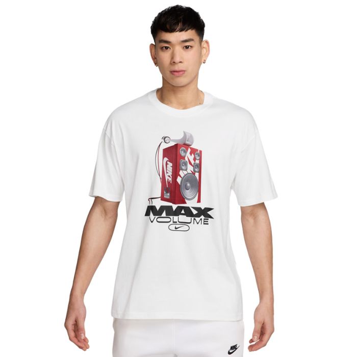 ★Nike★ Sportswear Max90 T-shirt M White HQ9257100 HQ9257-1 T-shirt męski Max90 Nike Sportswear - Biel - Ceny i opinie