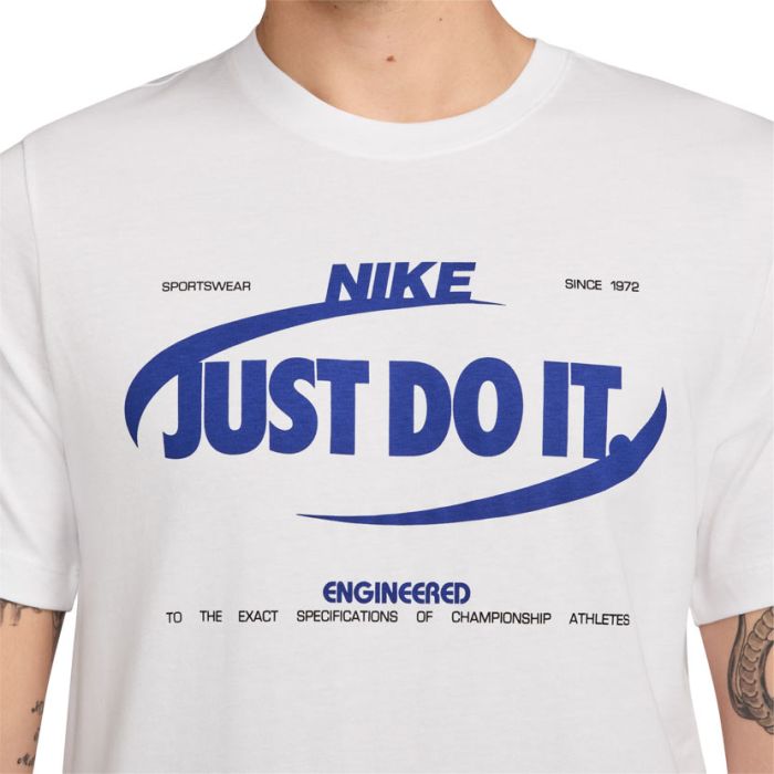nike just do it shirt white