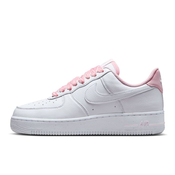 Nike Air Force '07 Vintage Sneaker Womens White/Pink/Silver