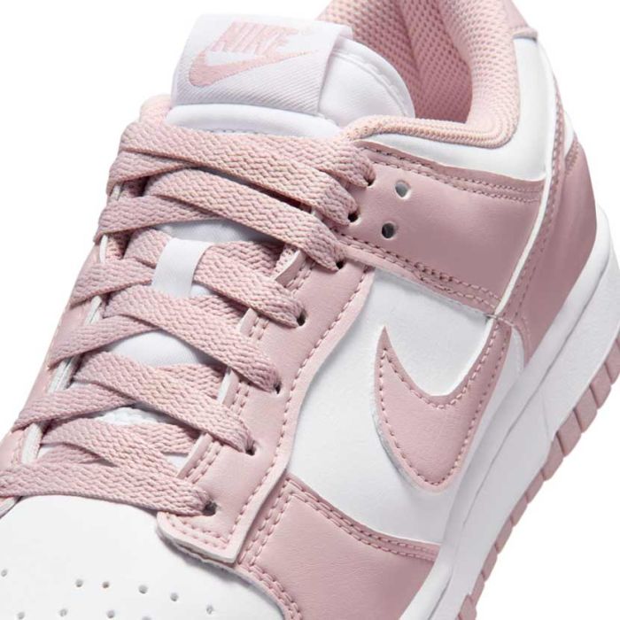 Nike Dunk Low Sneaker Womens White/Rose | Studio 88