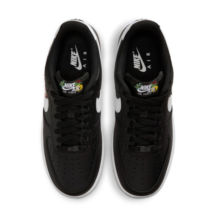 Nike Air Force 1 '07 Premium Sneaker Womens Black/Gold | Studio 88