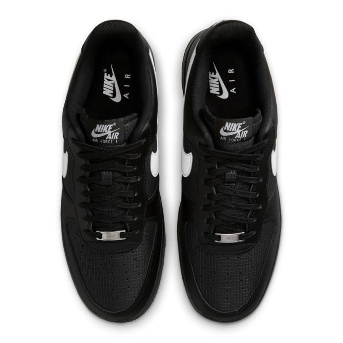 Nike Air Force 1'07 LV8 Tech Sneaker Mens Black/White | Studio 88