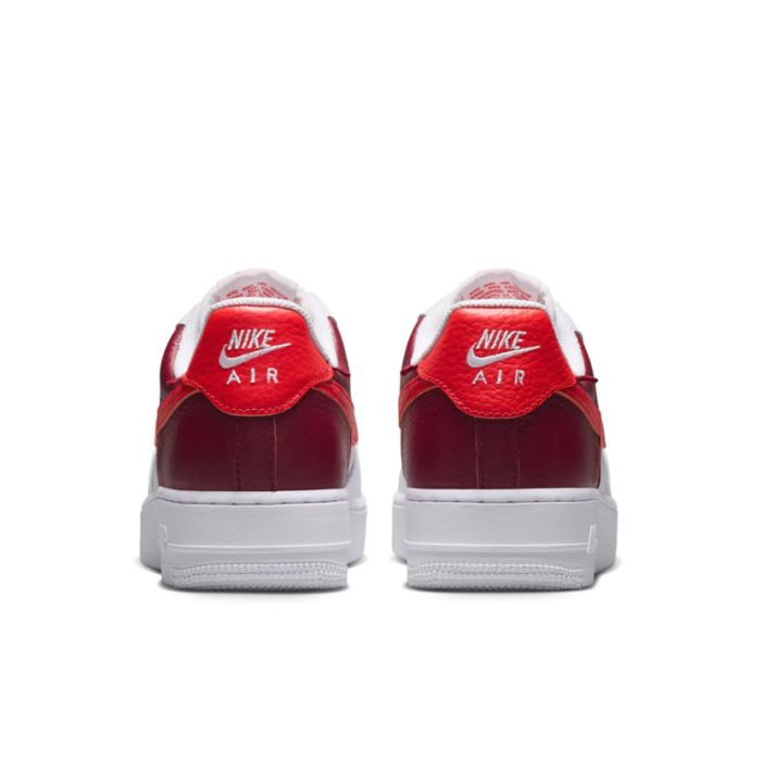 Nike Air Force 1 赤 11 (US) Nike Air Force 1 '07 Sneaker Womens White/Red/Crimson | Studio 88