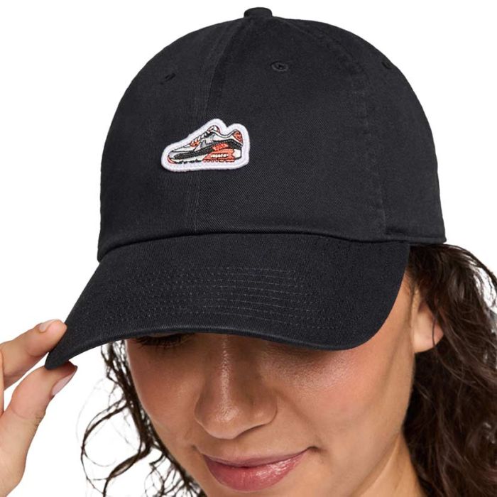 Nike Club Unstructured Air Max 90 Patch Cap Black Studio 88