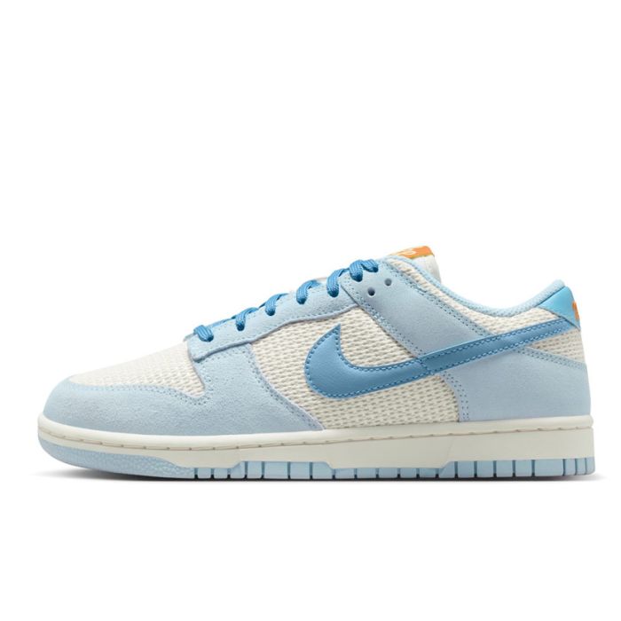 Nike Dunk Low SE Sneaker Womens Sail/Hydro Blue | Studio 88
