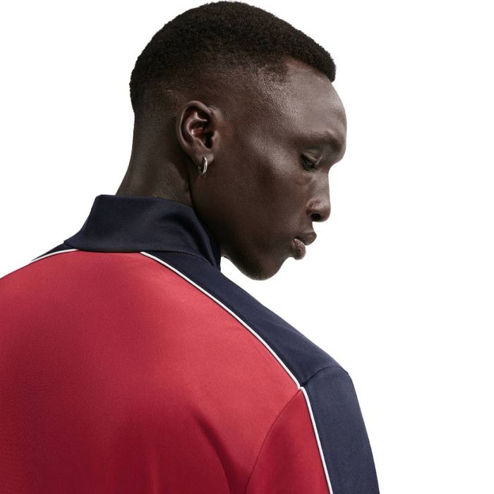 Nike Sportswear Club Poly-Knit Tracksuit Mens Crimson/Navy | Studio 88