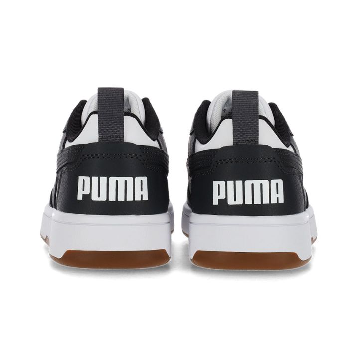 Puma Rebound V6 Low Sneaker Youth White/Dusk Grey | Studio 88