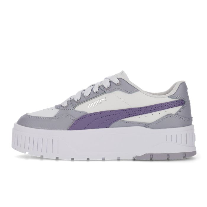 Puma Karmen 2 Idol Sneaker Womens White/Lilac/Silver | Studio 88