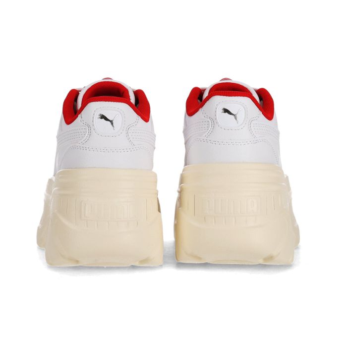 Puma Karmen Xtra Sneaker Womens White/Red | Studio 88