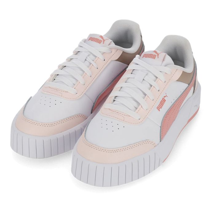 Puma Carina Mia Sneaker Youth White/Rose/Flower | Studio 88