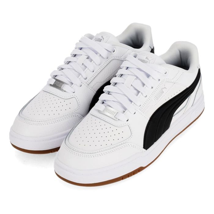 Puma Caven III Plus Sneaker Mens White/Black/Gum | Studio 88