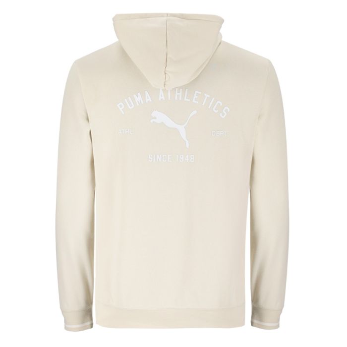 Shop Puma Class Graphic Fleece Hoodie Mens Alpine Snow | Studio 8