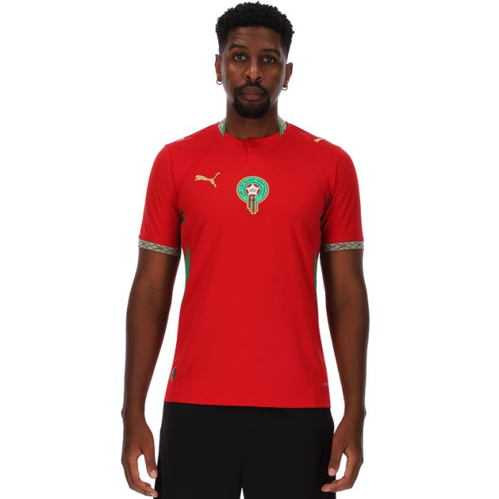 Bubu③ J726 Puma Morocco 26 Home Jersey Mens Red | Studio 88