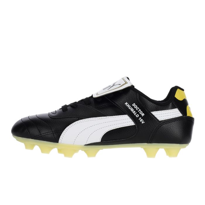 Puma Doctor Khumalo Soccer Boots Mens Black/White | Studio 88