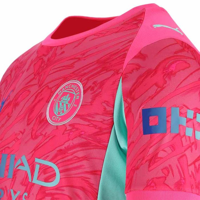 Puma Manchester City 25/26 Goalkeeper Jersey Mens Pink Studio 88