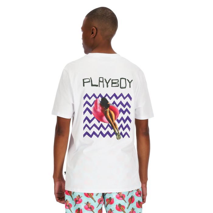 Playboy Inflatable Graphic T-shirt Mens White | Studio 88