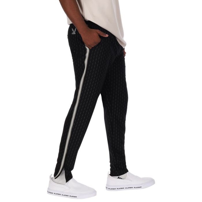 ⭐︎ゆーゆー375⭐︎ Playboy Stitch Suit Joggers Mens Grey Pin | Studio 88
