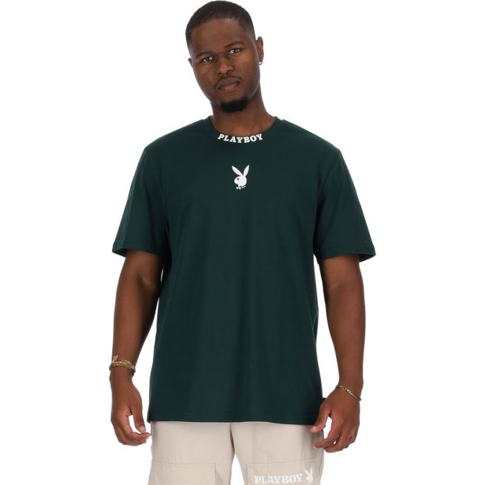 PYB407DG-PLAYBOY-SEVENTY-THREE-TEE-DRKGRN-PB-SS26-MA-0014-V1