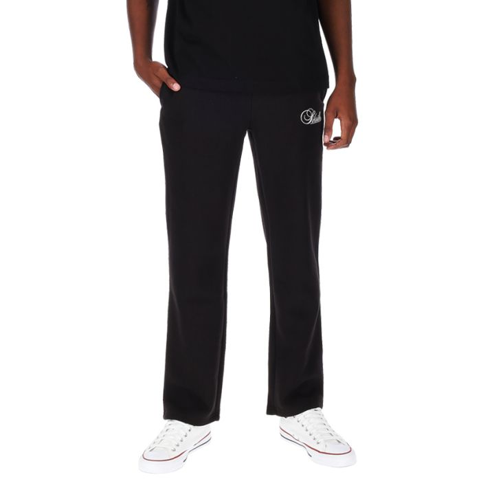 Shop SikSilk Essentials Trackpants Mens Core Black | Studio 88