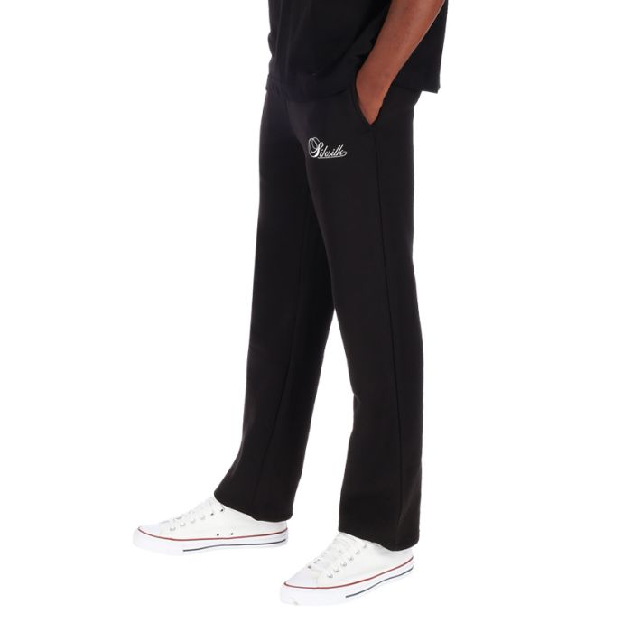 ¥49,500＜6(ROKU)＞NYLON SILK SHIRT & PANTS SikSilk Essentials Trackpants Mens Core Black | Studio 88