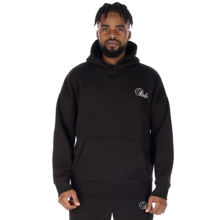 SikSilk Hoodie Mens Core Black | Studio 88