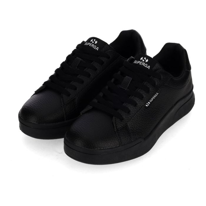 Superga 4838 Venus Platform Sneaker Womens Black/White | Studio 88