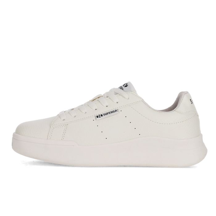 Superga 4838 Venus Platform Sneaker Womens White/Black | Studio 88