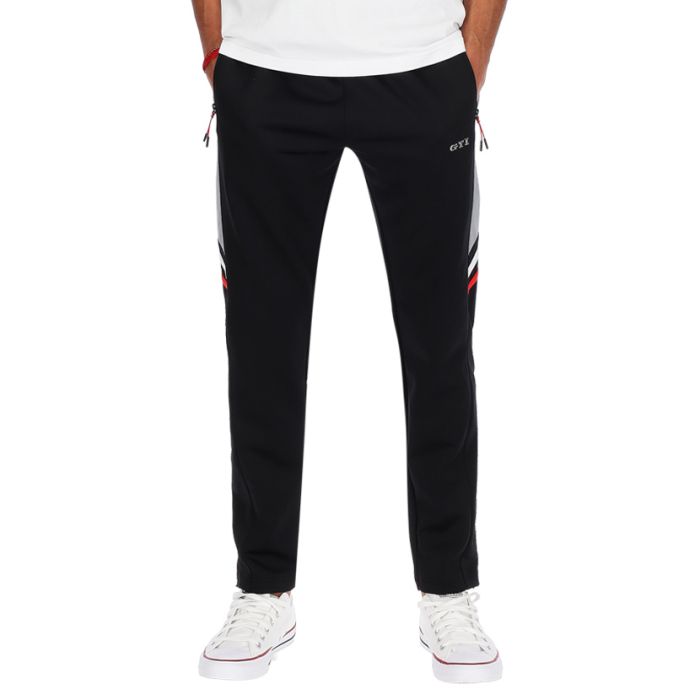 Volkswagen Side Leg Panel Trackpants Mens Black/Red | Studio 88