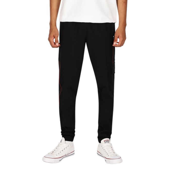 Volkswagen Pocket Tab Zig Stitch Trackpants Mens Black | Studio 88
