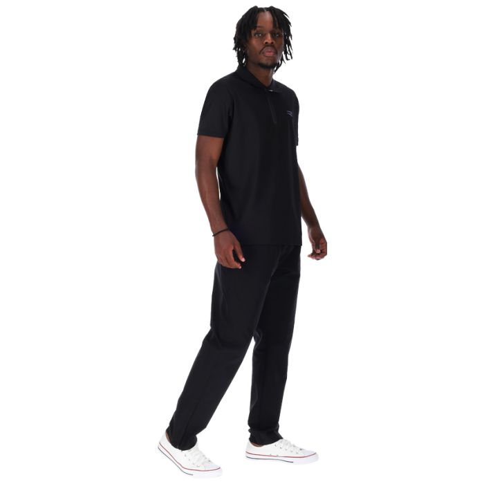 Shop Volkswagen Tape Detail Zip Golfer Men's Black | Studio 88