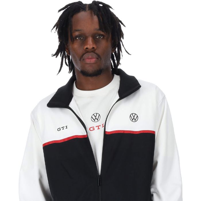 Volkswagen Contrast Panel GTI Jacket Mens Blanc | Studio 88
