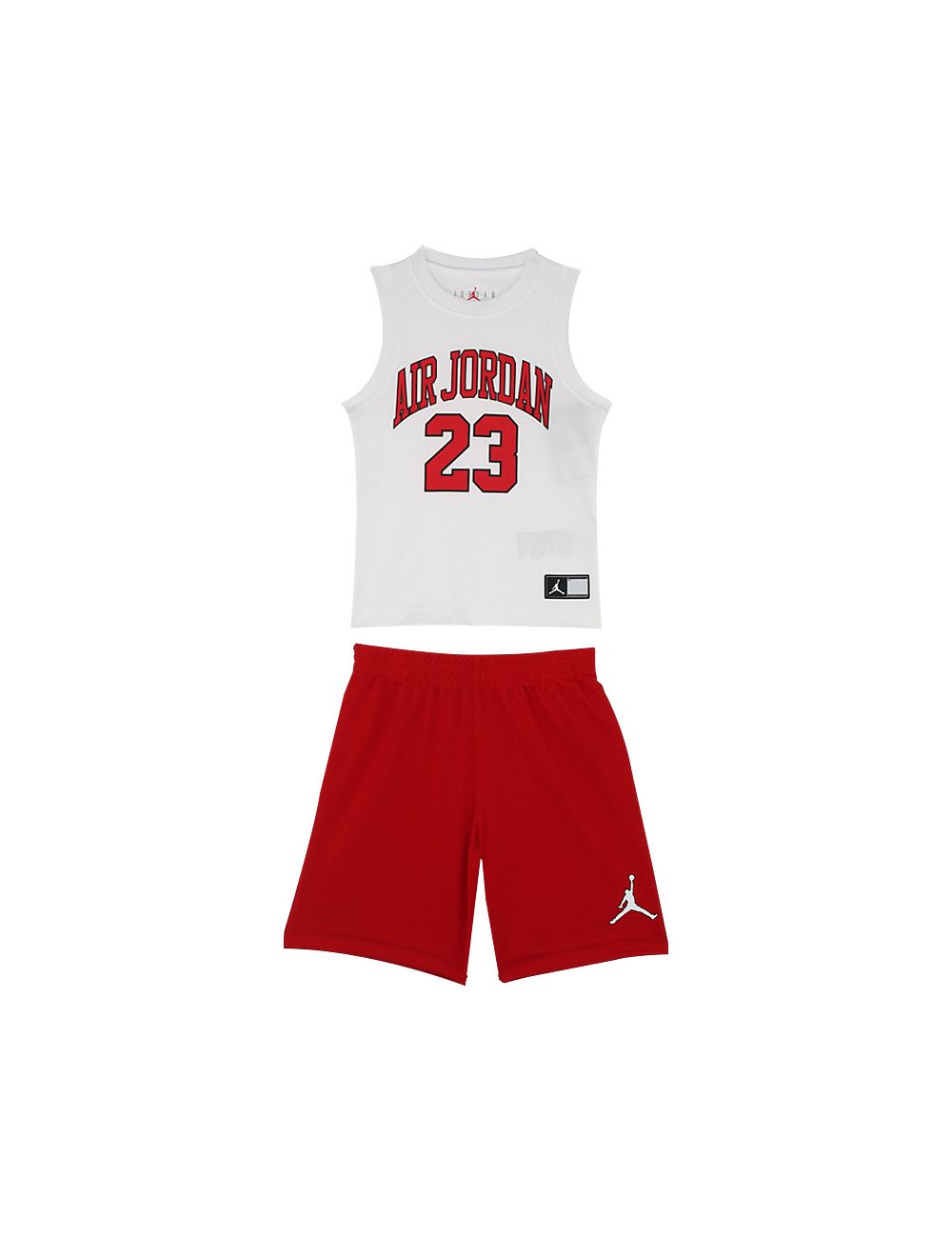 Shop Air Jordan HBR DNA Kids Muscle Shirt Red/White | Studio 88